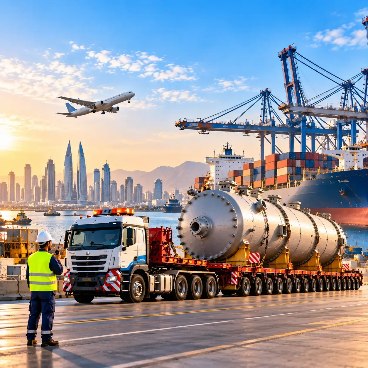 Project logistics GCC and regional network