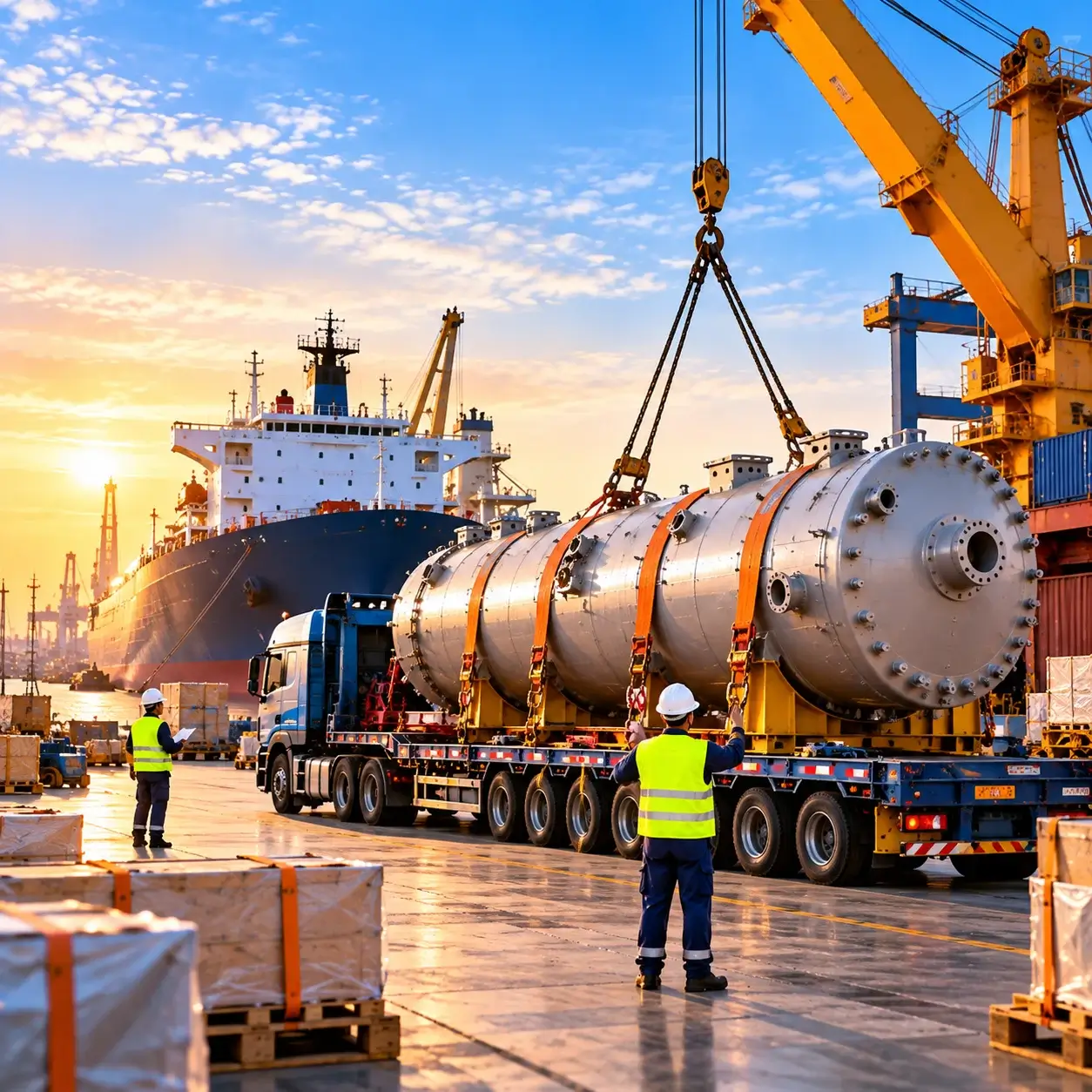 Project logistics warehouse and transportation