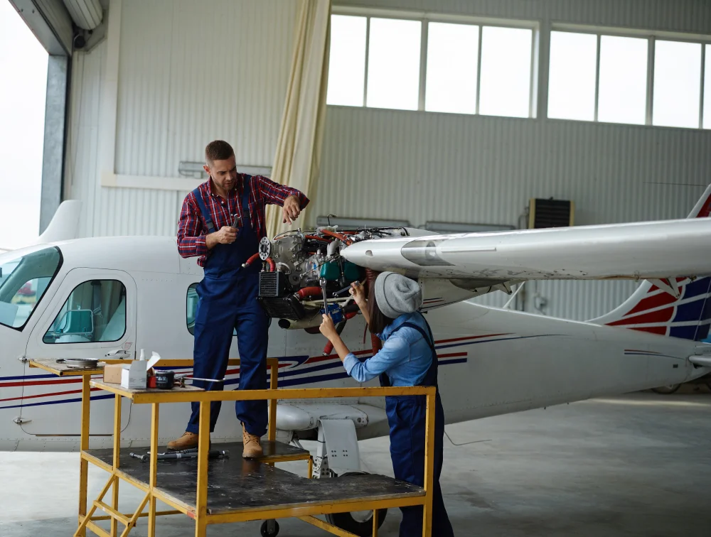 Aircraft parts logistics