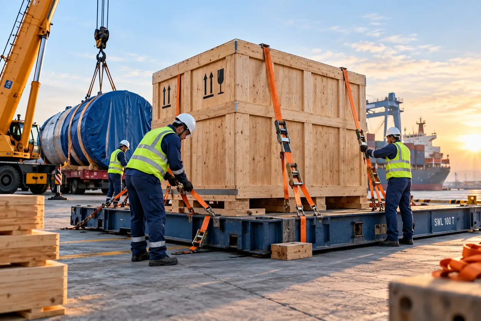 Lashing & Crating Services in Dubai