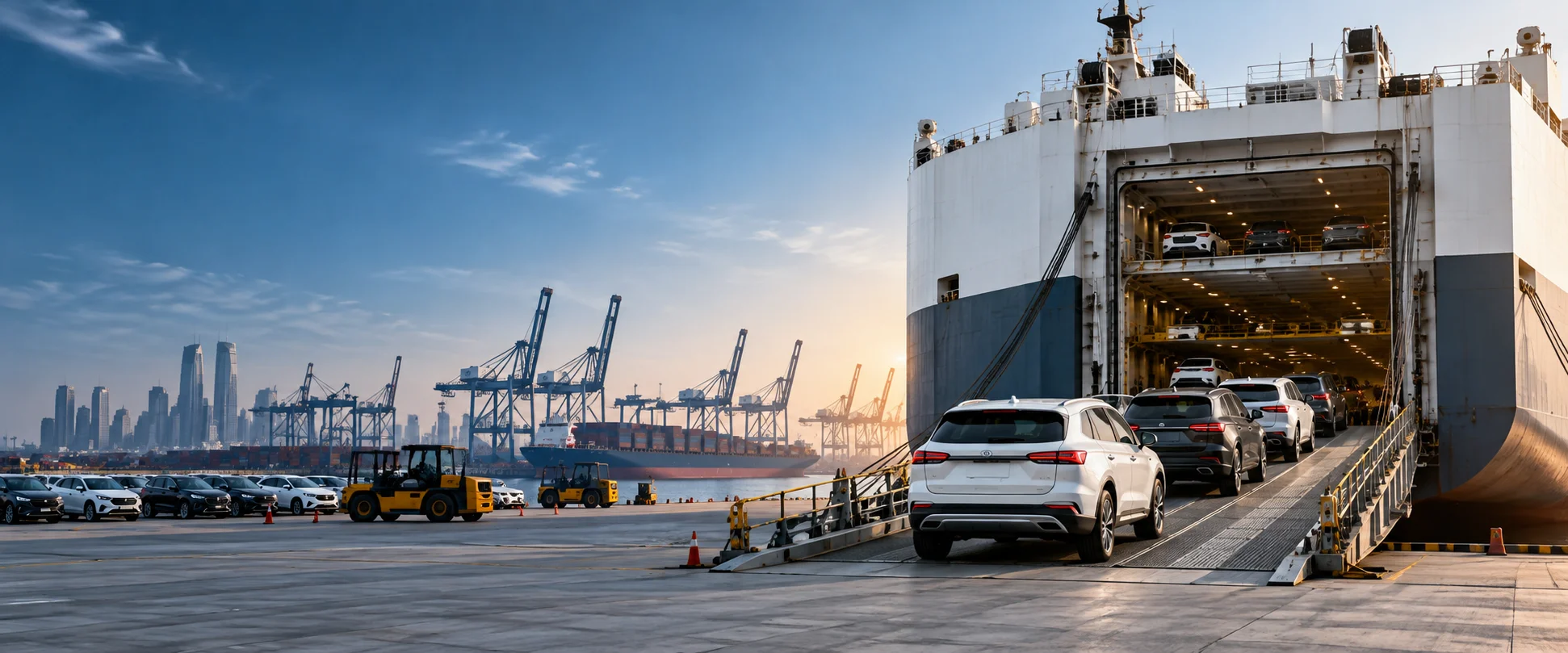 Automotive logistics and vehicle transportation