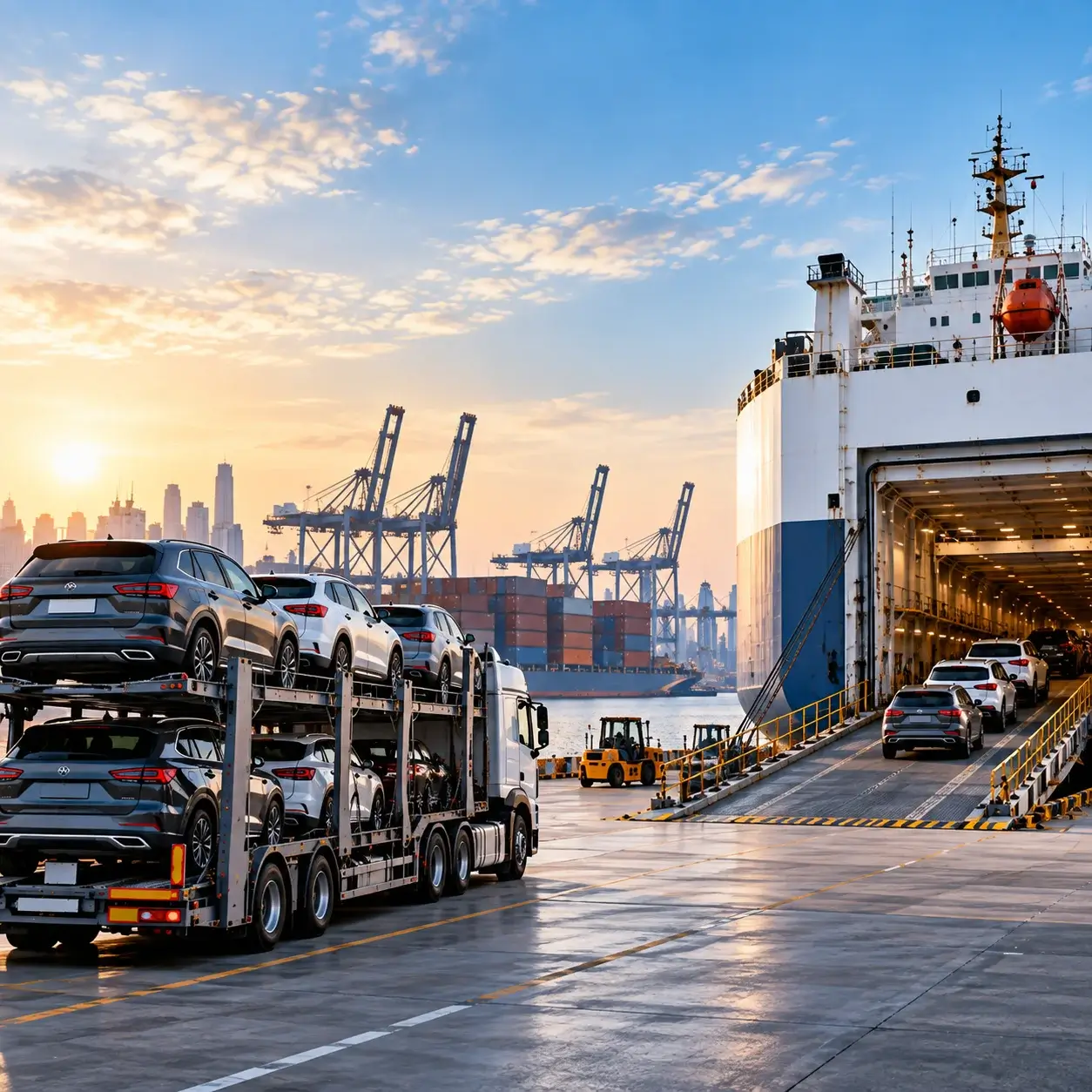 Automotive logistics operations