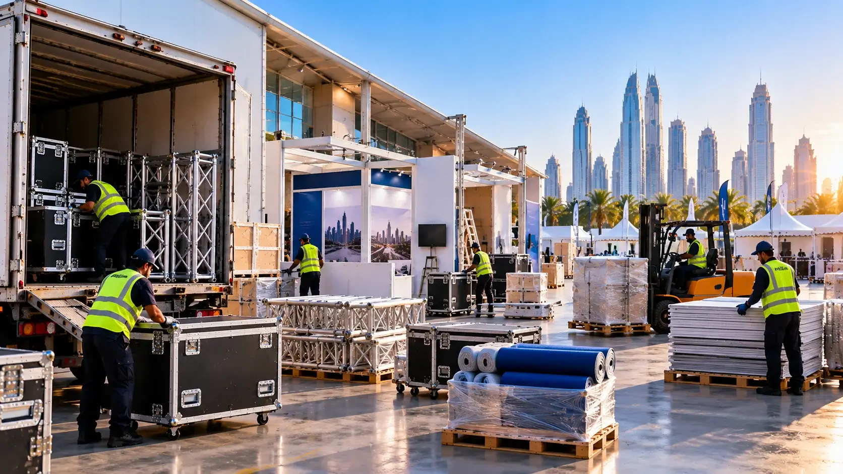 Exhibition & event materials logistics
