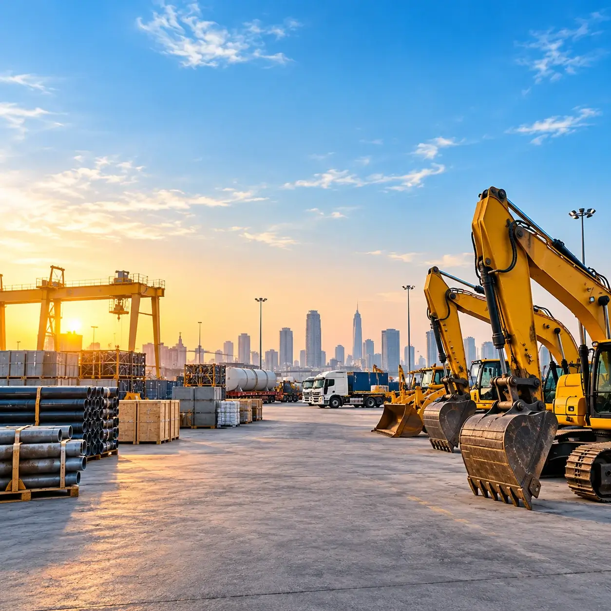 Open Yard Storage and Logistics Solutions in Dubai